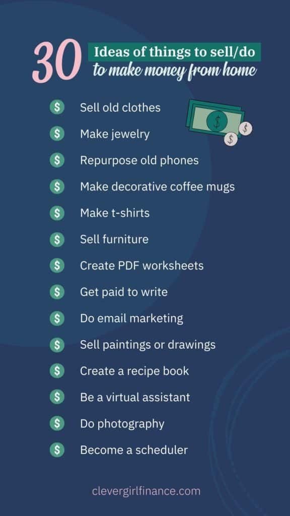 Things to sell to make money